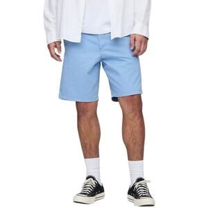 NWT Gap Men’s 10” Essential Khaki Shorts Blue Suede Size 34